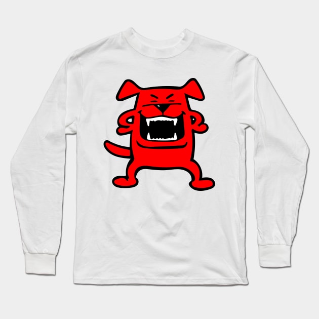 Wild Dog Long Sleeve T-Shirt by MasonJartinez
